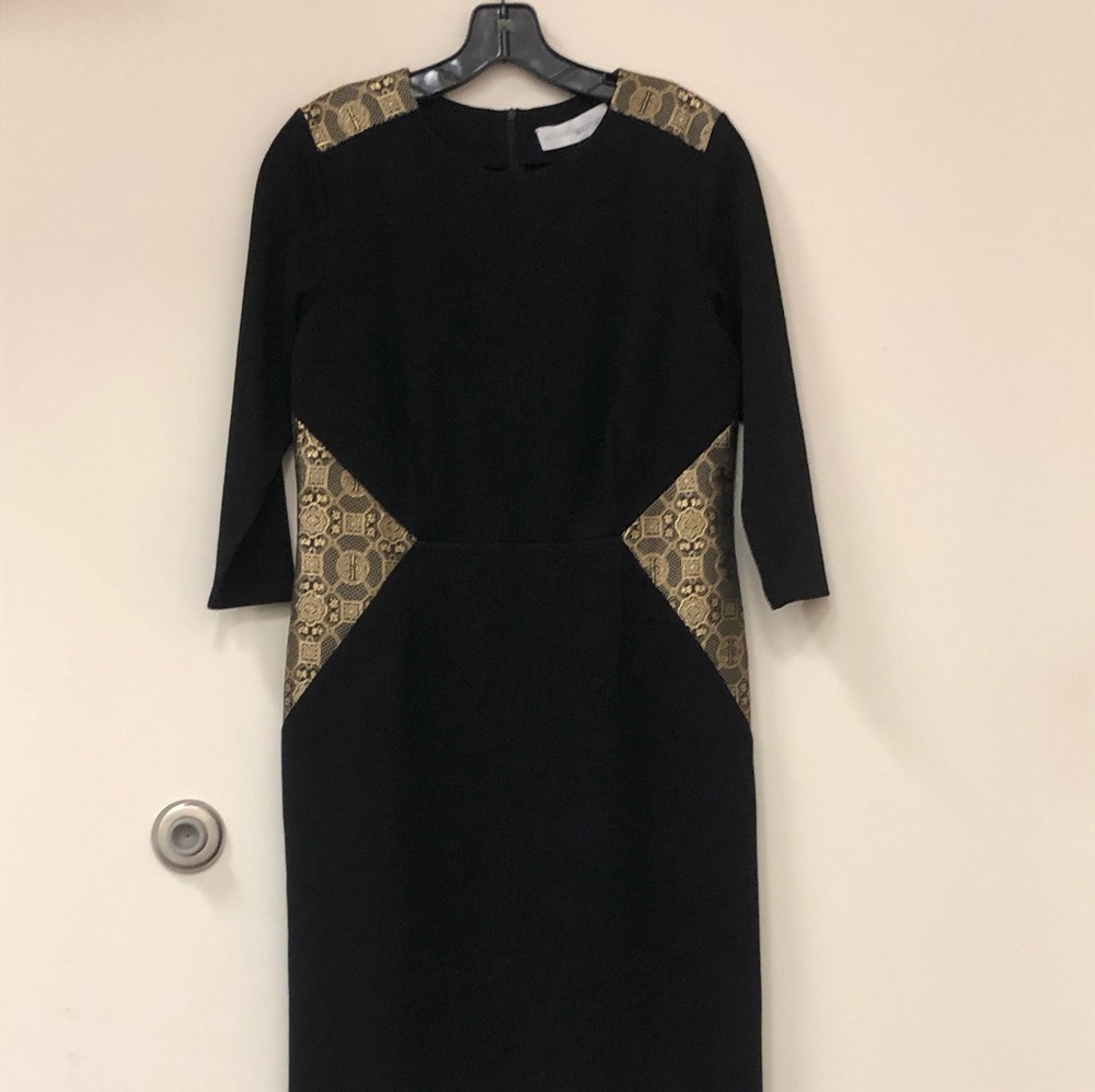 Black short dress